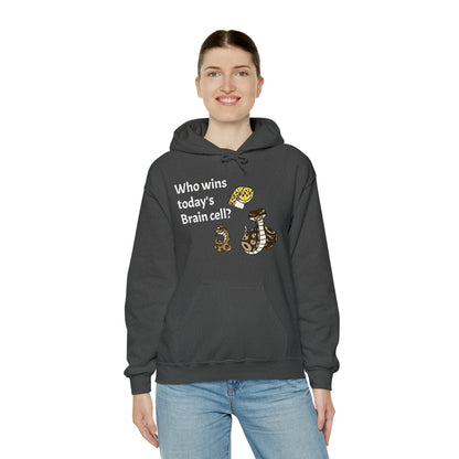 Reptiles Share a Brain Cell Hooded Sweatshirt