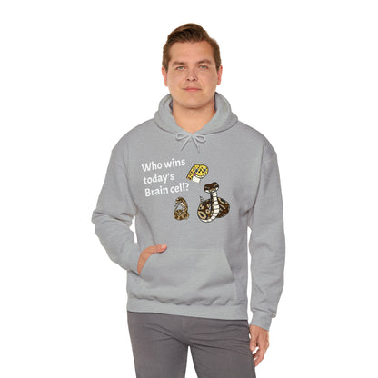 Reptiles Share a Brain Cell Hooded Sweatshirt