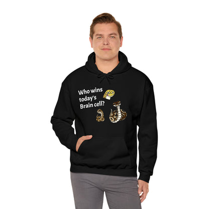 Reptiles Share a Brain Cell Hooded Sweatshirt