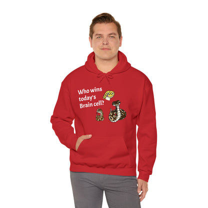 Reptiles Share a Brain Cell Hooded Sweatshirt