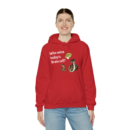 Reptiles Share a Brain Cell Hooded Sweatshirt