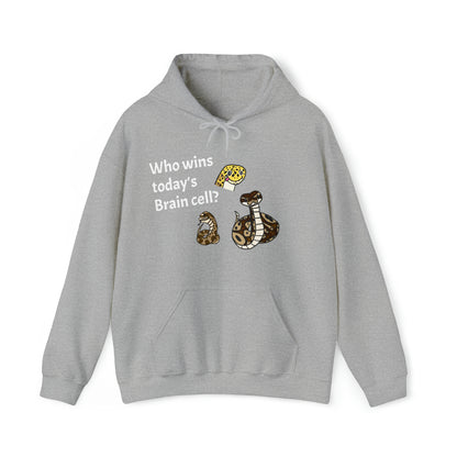 Reptiles Share a Brain Cell Hooded Sweatshirt