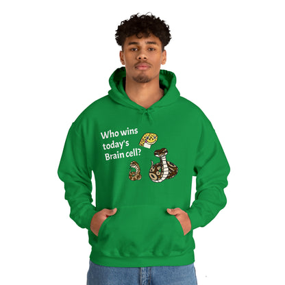 Reptiles Share a Brain Cell Hooded Sweatshirt