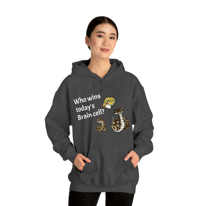 Reptiles Share a Brain Cell Hooded Sweatshirt