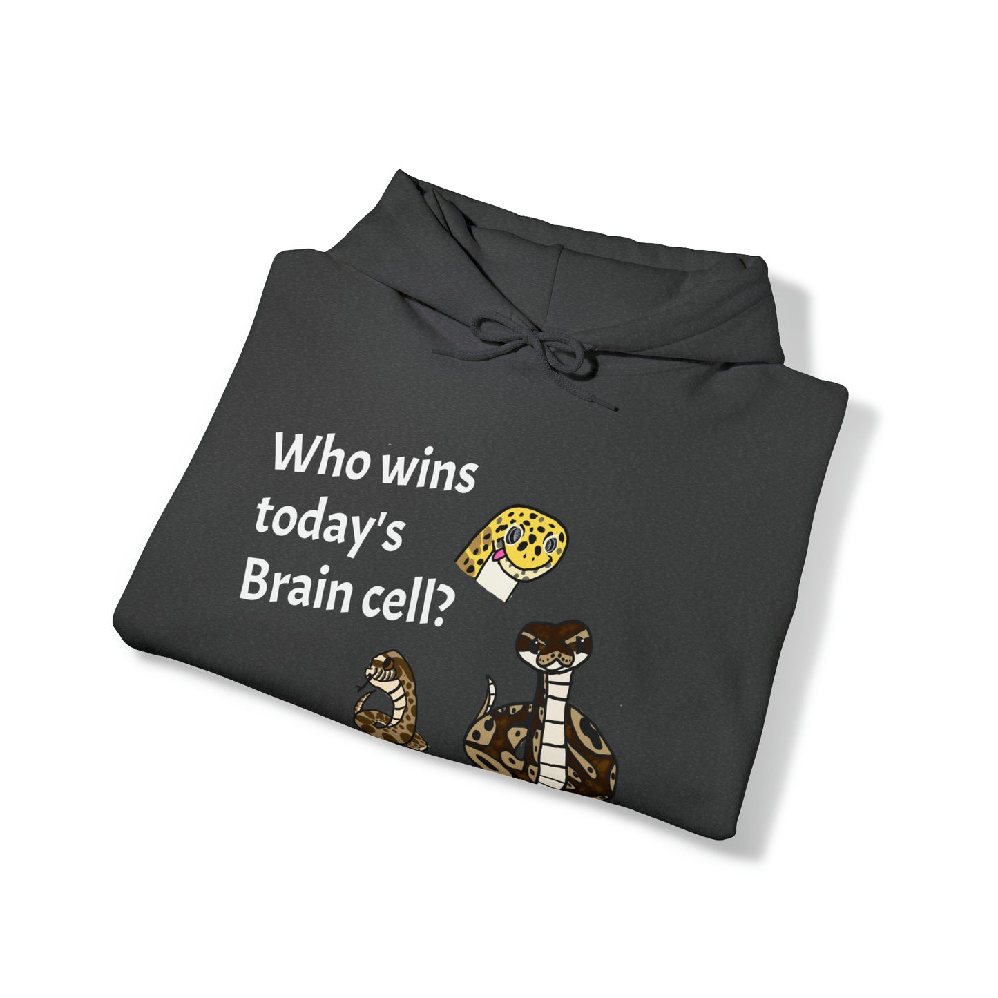 Reptiles Share a Brain Cell Hooded Sweatshirt