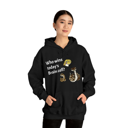 Reptiles Share a Brain Cell Hooded Sweatshirt