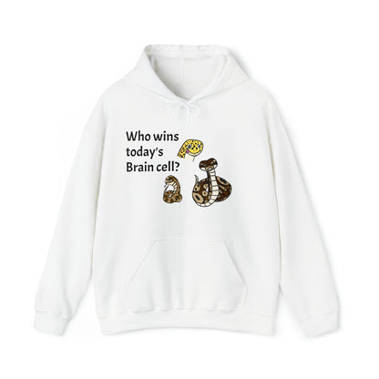 Reptiles Share a Brain Cell Hooded Sweatshirt